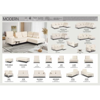 NAROŻNIK MODUŁOWY MODERN OT(P)-2-R-1,5(L)