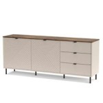 Komoda dwudrzwiowa z 3 szufladami EVO