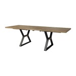 GINTARO -  STÓŁ PRIME I 180 Z WSADEM DOKŁADANYM