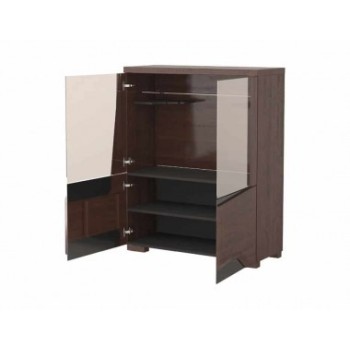 RIMINI - SZAFKA Z BARKIEM 2D2DS Z OŚWIETLENIEM