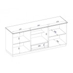 BARI -  KOMODA 2D1SZ Z BARKIEM