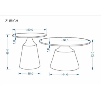 HA - ZURICH ZESTAW 2 ŁAW