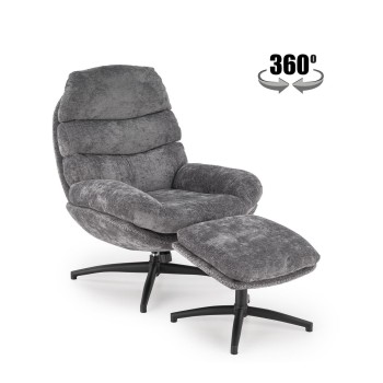 HA - DARIO FOTEL Z PODNÓŻKIEM