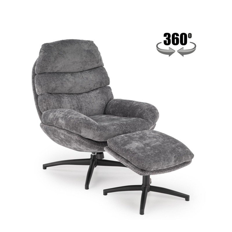 HA - DARIO FOTEL Z PODNÓŻKIEM