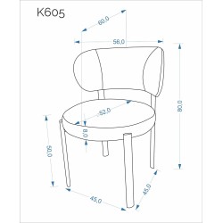 HA - KRZESŁO K605