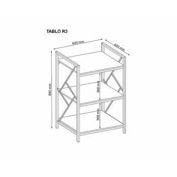 SIG - REGAŁ TABLO R3
