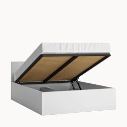 FRIBO BIAŁE - ŁÓŻKO 140 TYP FRIZ05