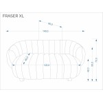 HA - SOFA FRASER XL
