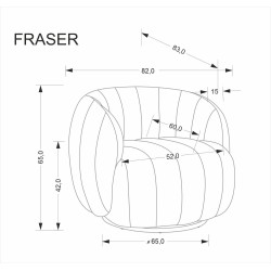 HA - FOTEL FRASER