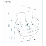 HA - FOTEL FRESH
