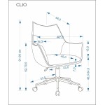 HA - FOTEL OBROTOWY CLIO