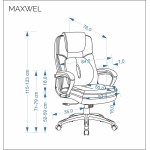 HA - FOTEL GABINETOWY MAXWEL