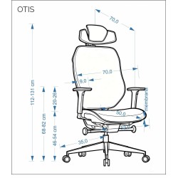 HA - FOTEL GABINETOWY OTIS