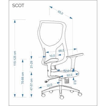 HA - FOTEL GABINETOWY SCOT