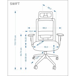 HA - FOTEL GABINETOWY SWIFT