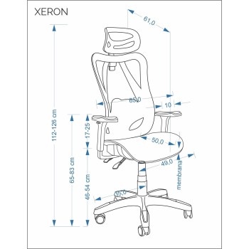 HA - FOTEL GABINETOWY XERON