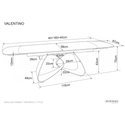 SIG - STÓŁ VALENTINO CERAMIC