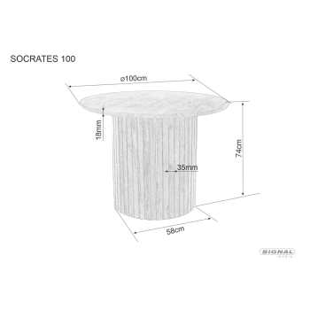 SIG - STÓŁ SOCRATES