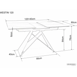 SIG - STÓŁ WESTIN SC