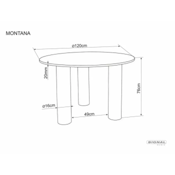 SIG - STÓŁ MONTANA