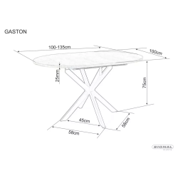 SIG - STÓŁ GASTON
