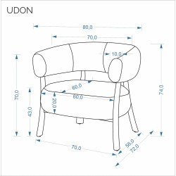 HA - FOTEL UDON