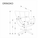 HA - FOTEL ORINOKO
