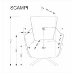 HA - FOTEL SCAMPI