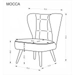 HA - FOTEL MOCCA