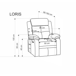 HA - FOTEL LORIS
