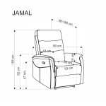 HA - FOTEL JAMAL