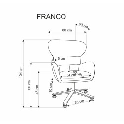 HA - FOTEL FRANCO
