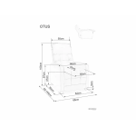 SIG - FOTEL OTUS RAVEN