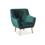 SIG - FOTEL NORDIC 1 VELVET