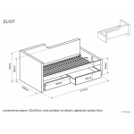 SIG - ŁÓŻKO ELITO VELVET  (120)