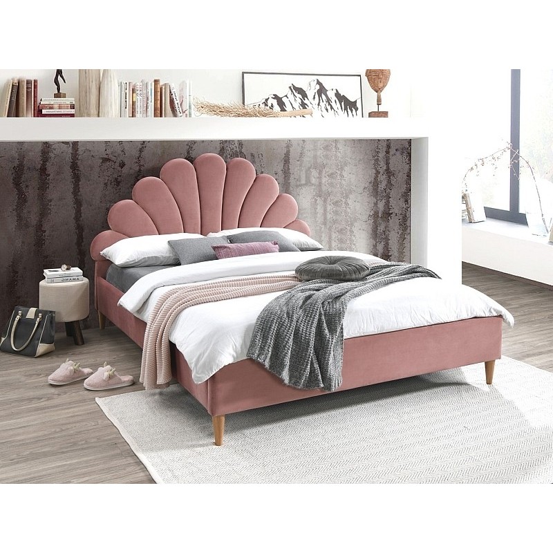 SIG - ŁÓŻKO SANTANA VELVET (160)