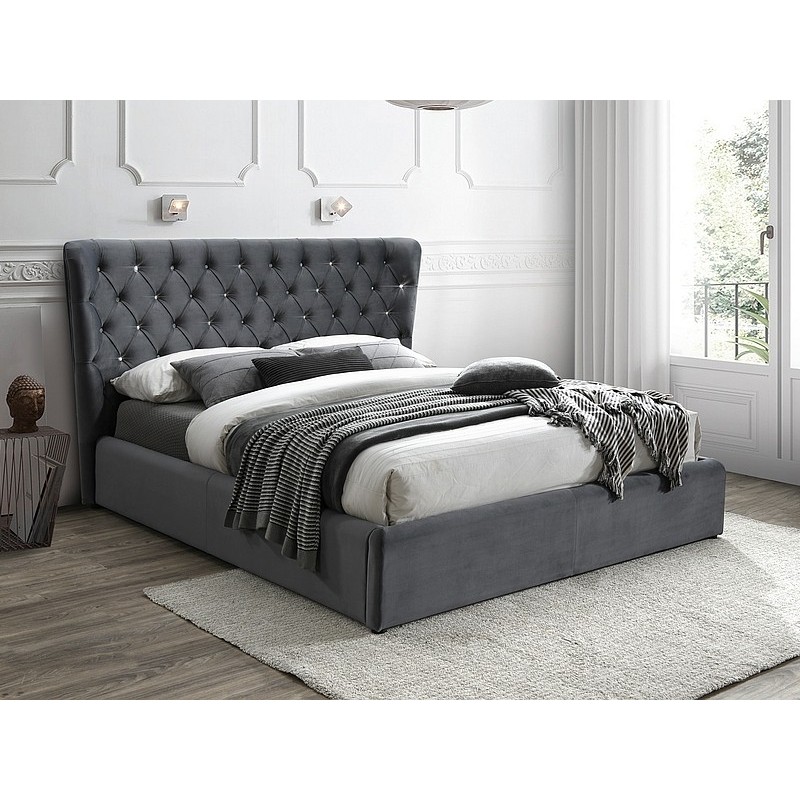 SIG - ŁÓŻKO CARVEN VELVET (160)