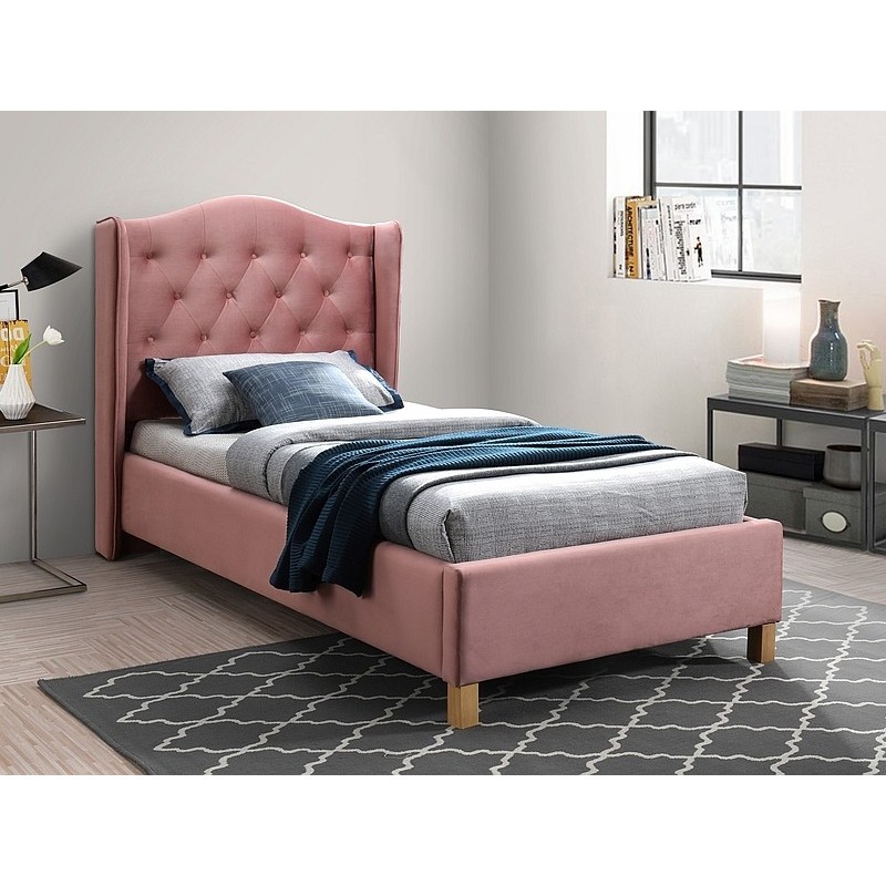 SIG - ŁÓŻKO ASPEN VELVET (90)