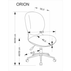 HA - FOTEL OBROTOWY ORION