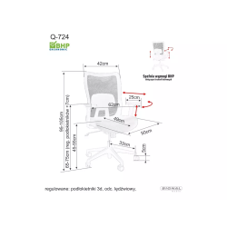 SIG - FOTEL OBROTOWY Q-724